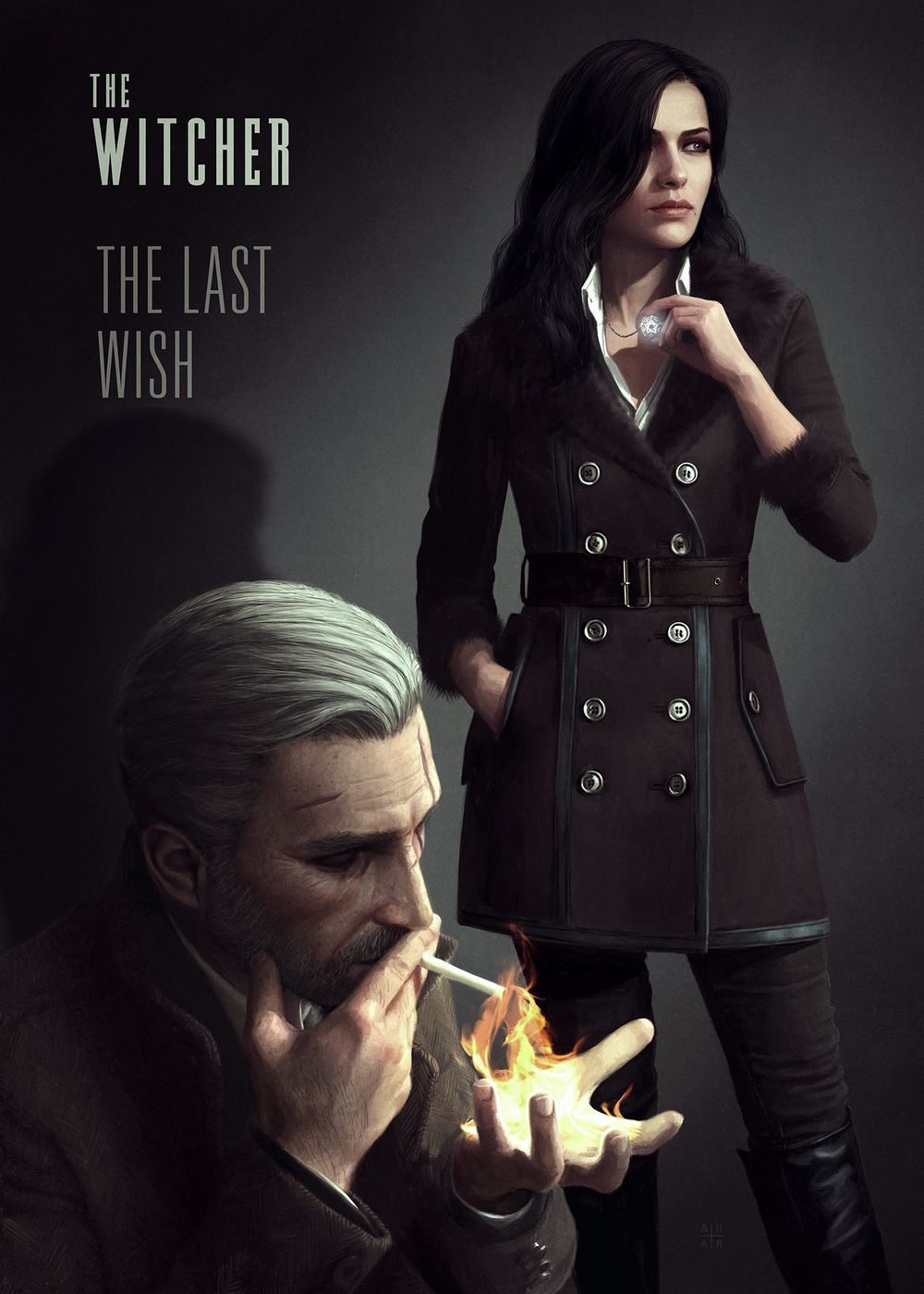 The Witcher 3 reimmaginato in salsa noir Possibile grazie a queste fanart.jpg The Witcher 3 reimmaginato in salsa noir Possibile grazie a queste fanart.jpg